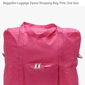 Baggallini Luggage Zipout Travel Bag Pink